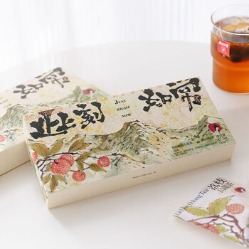 茶颜悦色此刻如常/心愿茶2盒装35g共14枚 荔枝风味红茶乌龙茶包伴手礼物