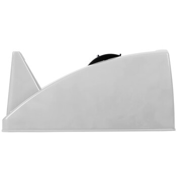 得力(deli)大号胶带座切割器封箱器(胶带宽度 ≤24mm) 灰色812