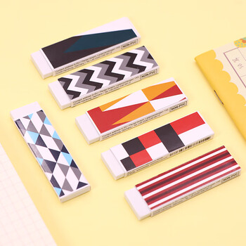 派通(Pentel)猫系列限量版 高聚物口香糖橡皮擦 学生绘图干净聚屑橡皮EZEE02 阿比西尼亚猫 2块装