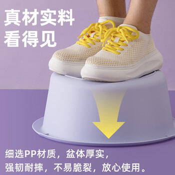 CHAHUA茶花洗脸盆36cm3只装洗衣盆洗脚盆加厚塑料盆子泡脚盆洗菜盆水盆 CHAHUA茶花洗脸盆36cm3只装洗衣盆洗脚盆加厚塑料盆子泡脚盆洗菜盆水盆