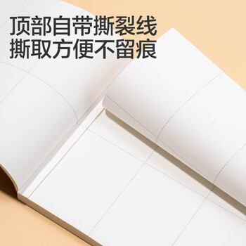 得力（deli）B5大容量草稿本100张分区草稿纸笔记本本子初高中演算本单本WB5100