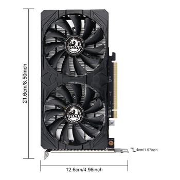 梅捷RX6500XT 炎龙4GD6 4GB GDDR6 电竞游戏电脑高清装机显卡