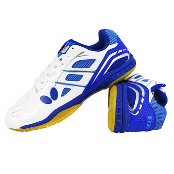 蝴蝶BUTTERFLY乒乓球鞋牛筋底专业男女同款运动鞋透气TC1蓝色41码 蝴蝶BUTTERFLY乒乓球鞋牛筋底专业男女同款运动鞋透气TC1蓝色41码