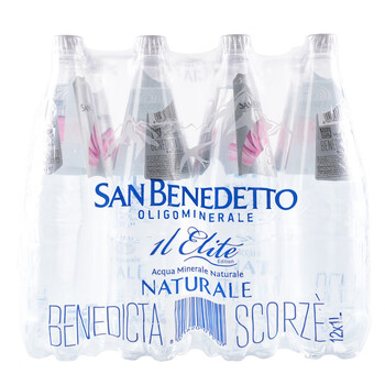 圣碧涛（SAN BENEDETTO）饮用天然水1L*12意大利进口弱碱性阿尔卑斯山宝宝水奶粉冲泡