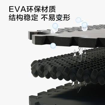 PROIRON普力艾健身房地板垫运动地胶垫跑步机专用隔音垫地板垫1.2厘米6片 PROIRON普力艾健身房地板垫运动地胶垫跑步机专用隔音垫地板垫1.2厘米6片