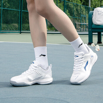 李宁（LI-NING）羽毛球鞋男女情侣款火箭鞋网球鞋乒乓球鞋贴地飞行运动鞋