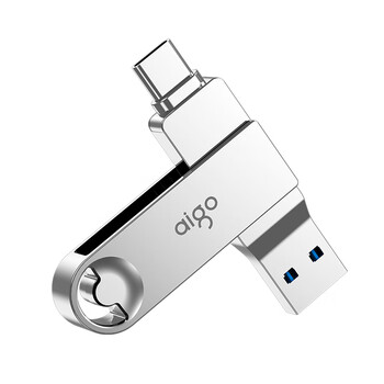 爱国者（aigo）256GB Type-C USB3.2 双接口U盘 150MB/s U353 办公学习大容量 手机电脑车载学生优盘