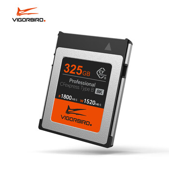 VIGORBIRD Cfexpress存储卡XQD卡CFE Type B相机高速内存卡高速尼康佳能专用存储卡 霸王龙 325GB