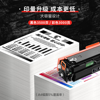 图盛204a硒鼓适用惠普M154a硒鼓HP Color LaserJet Pro M180n M181fw M154nw打印机硒鼓碳粉CF510A墨粉盒510X黑色