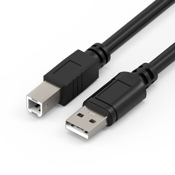 eKL USB打印线5米 USB2.0方口高速打印机线 A公对B公方口hp惠普佳能爱普生连接线UC05