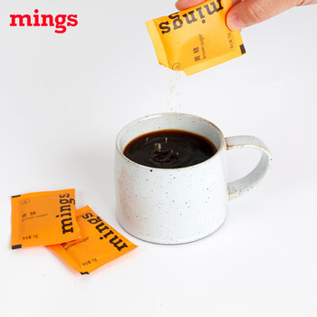 铭氏(Ming's)咖啡糖包 赤砂糖 独立包装黄糖 5g×100包 咖啡伴侣冲饮糖 铭氏(Ming's)咖啡糖包 赤砂糖 独立包装黄糖 5g×100包 咖啡伴侣冲饮糖