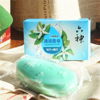六神香皂100g*5 块 清凉香皂(冰片+桑叶)【超值】