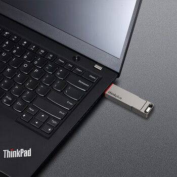 ThinkPlus联想 2TB 移动固态u盘双接口USB3.2 Type-c 高速传输大容量手机电脑办公u盘tu200pro