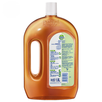 滴露（Dettol）消毒液衣物消毒水1.8L*2 杀菌除螨 家居宠物环境消毒除菌