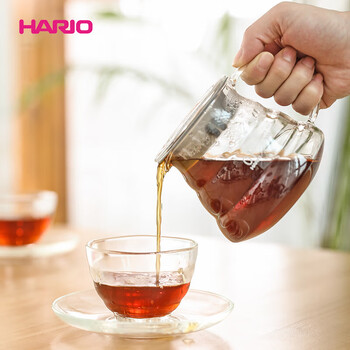 HARIO原装进口云朵咖啡壶V60家用耐热玻璃咖啡手冲壶分享壶360ML HARIO原装进口云朵咖啡壶V60家用耐热玻璃咖啡手冲壶分享壶360ML