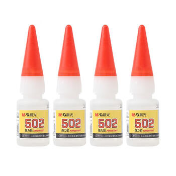 晨光（M&G）502胶水强力胶粘鞋专用胶水鞋胶万用胶水多功能快干瞬干胶高粘度AWG97097 1瓶
