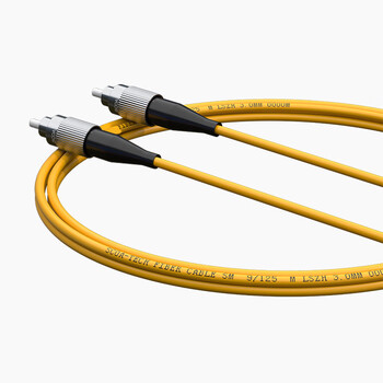 数康（SCOA）电信级光纤跳线FC-FC(UPC) 0.5米 单模单芯OS2圆头转圆头Φ3.0跳纤光纤线尾纤S-1FC-FC-S0.5