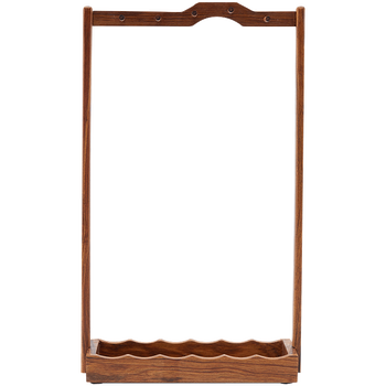 【全网低价】荣宝斋 毛笔挂笔架 文房四宝 配件笔架笔山书法国画初学练习宣纸墨汁笔搁檀香实木 小桥流水笔挂