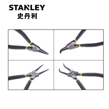 史丹利（STANLEY）德式卡簧钳7寸 4件套套装 TK911-23C