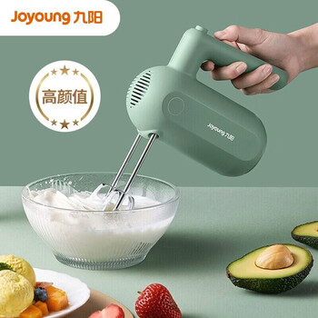 九阳（Joyoung）打蛋器S-LD150（绿）料理机多功能家用搅拌机迷你打奶油烘焙蛋糕打蛋器绿色