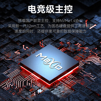 金胜维（KingSpec）1TB SSD固态硬盘NVMe 2242 M.2接口 长江存储颗粒 读速7200MB/s PCIe4.0 AI PC存储配件