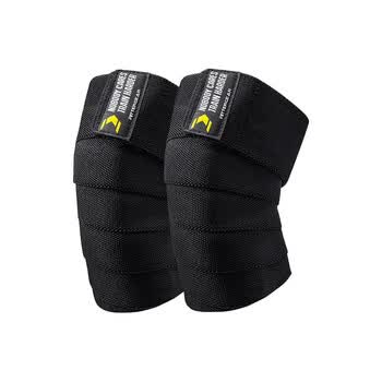 FITTER GEAR执炼健身护膝男举重深蹲弹力绑膝绷带缠绕力量举训练护具