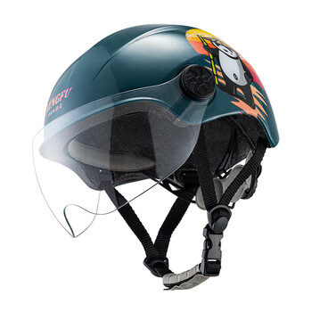 rockbros洛克兄弟儿童骑行头盔男女孩摩托车电动车半盔轮滑自行车安全