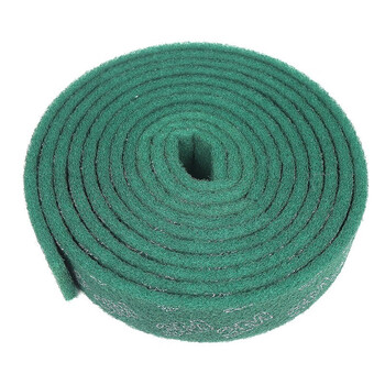 3M 8698百洁布 工业研磨清洁布 含砂抛光耐水耐油不锈钢抛光拉丝布 90mm*8m【1卷】