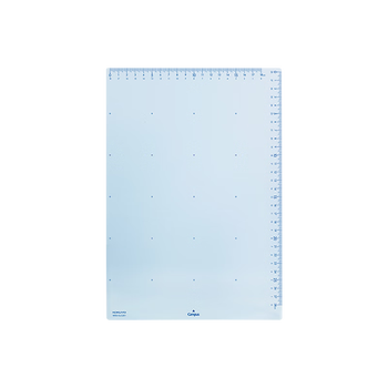 国誉(KOKUYO)学生办公用带尺刻度垫板Campus可夹纸垫板 A4/蓝色 1个 WSG-SJC201B