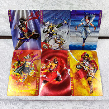 『水滸伝』108将＋悪人6人 フルセットカード 小浣熊コラボ限定品 小浣熊30周年水浒卡普卡面卡全套108将6恶人官方正品卡黑色小编码