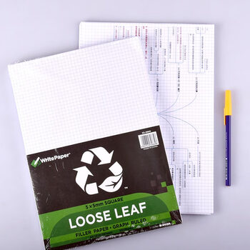 凯萨(KAISA)A4/200张网格纸方格活页纸 思维导图纸活页本可打孔替芯草稿纸笔记本活页 1包 凯萨(KAISA)A4/200张网格纸方格活页纸 思维导图纸活页本可打孔替芯草稿纸笔记本活页 1包