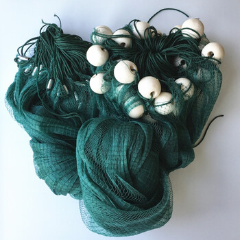 鱼网起鱼网拉鱼网水库拦网拦鱼渔网捕鱼网拉网3指18股2米高40米长拉网