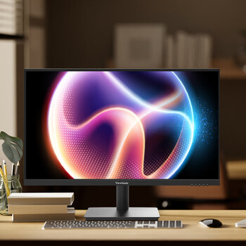 优派23.8英寸 4K超清IPS显示器 广色域 硬件低蓝光爱眼 专业设计 家用商用办公电脑显示屏VA2462-4K-HD