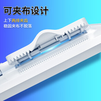 佳帮手玻璃擦家用高处清洁工具夹布平板双面擦刮一体自带刮水擦窗神器