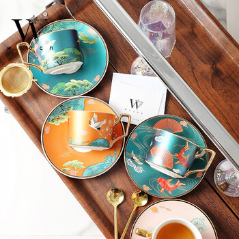 物取（WOOCH）国潮系列咖啡杯高颜值新婚礼物结婚生日新家礼物入宅下午茶对杯