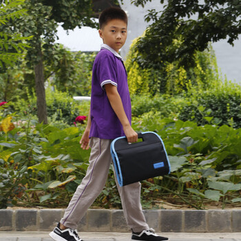 漢墨 学生书道包 出口便携写学生书法收纳提包 文房四宝笔墨纸砚套装书法包