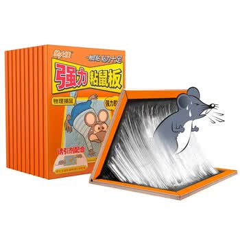 金大侠粘鼠板30片 老鼠贴强粘力家用老鼠一窝端神器加大加厚灭鼠粘板