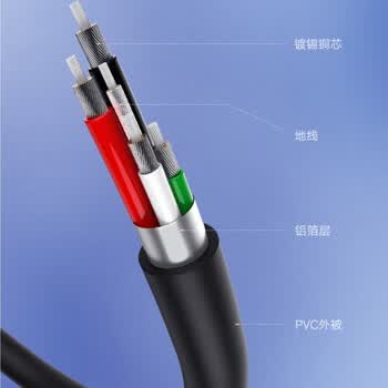 绿联(UGREEN) USB2.0转Mini USB数据线 平板移动硬盘行车记录仪键盘相机摄像机T型口充电连接线 1.5米 10385