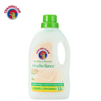 大公鸡管家CHANTECLAIR 马赛洗衣液 液态洗衣皂(白苔香) 1500ml 大公鸡管家CHANTECLAIR 马赛洗衣液 液态洗衣皂(白苔香) 1500ml