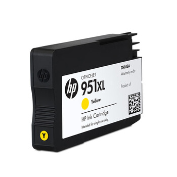 惠普（HP）951XL原装黄色墨盒  CN048AA 适用8600plus/8100/8610/8620打印机