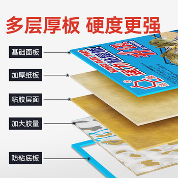 达豪 粘鼠板一强力粘板窝老鼠贴捕捉鼠神器端坚果图案老鼠胶6张 达豪 粘鼠板一强力粘板窝老鼠贴捕捉鼠神器端坚果图案老鼠胶6张