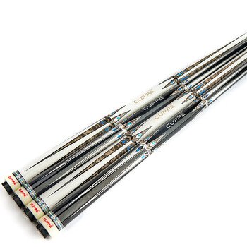 CUPPa水鸟台球杆黑八大头黑8球杆中式八球美式九球中头桌球杆追分11.8