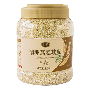 觅珍燕麦麸皮0蔗糖代餐懒人健身速食低gi营养糖尿病人专用食品1000g