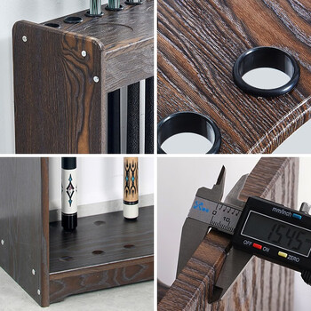 英辉（INVUI）台球杆架落地式杆架12孔立式球杆架台球桌放杆架台球架杆器