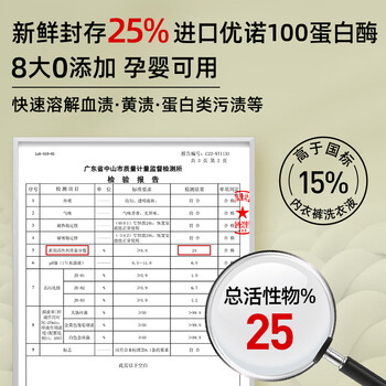 BLINHCLEAN内衣内裤专用洗衣液500g*2瓶 内衣净生理期去血渍祛味抑菌99.9%