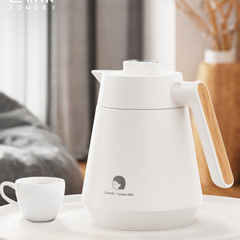 造物集 行知焖茶壶 316不锈钢 白色小慧1200ml K3-1200