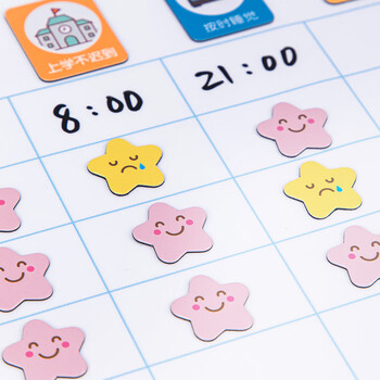 得力（deli）60*40cm成长自律表学生幼儿园奖励贴纸积分好习惯养成课程表学习每日打卡生日礼物开学文具男女孩
