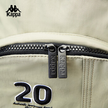 卡帕（Kappa）双肩包2024夏季情侣男女学院风背包旅行电脑包K0EX8BS20