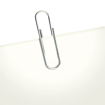 得力（deli）0050回形针 大号回形针 5cm电镀金属曲别针 100枚/盒 5盒装