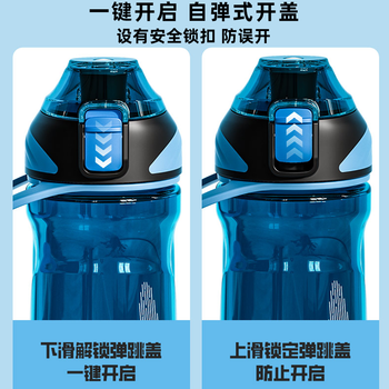 施密特运动水杯男士学生儿童上学健身户外夏季大容量饮用水壶 施密特运动水杯男士学生儿童上学健身户外夏季大容量饮用水壶